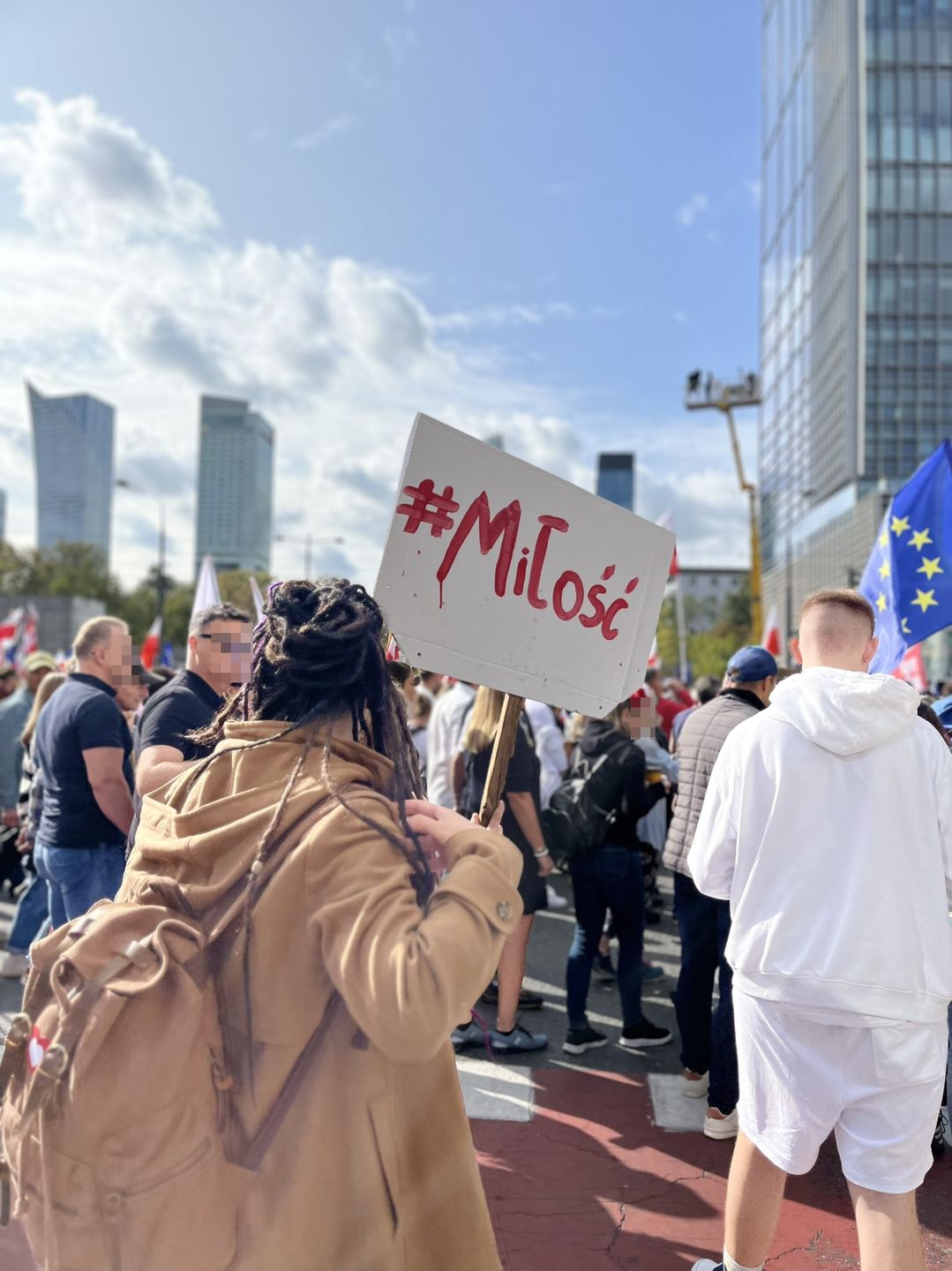 Dagmara Domińczyk i jej relacja z Marszu Miliona Serc