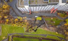 Osuwisko przy akademiku w Oslo. Ewakuowano ponad 300 osób