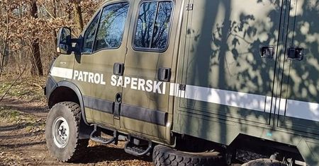 Odkrycie z czasów II wojny światowej. Był to zrzut saperski?