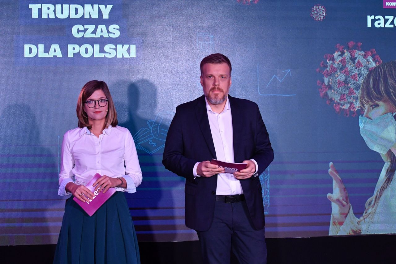 "Wina Tuska" i "wspólna lista". Posłanka Razem wbiła szpilę