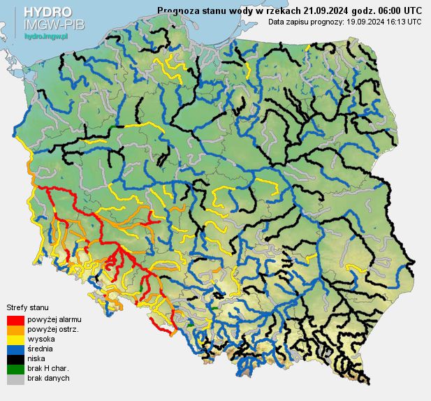 Prognoza hydrologiczna IMGW