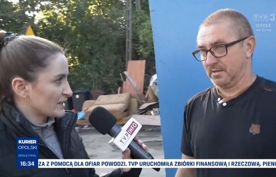 Cztery ośrodki regionalne TVP przygotują specjalny program o powodzi