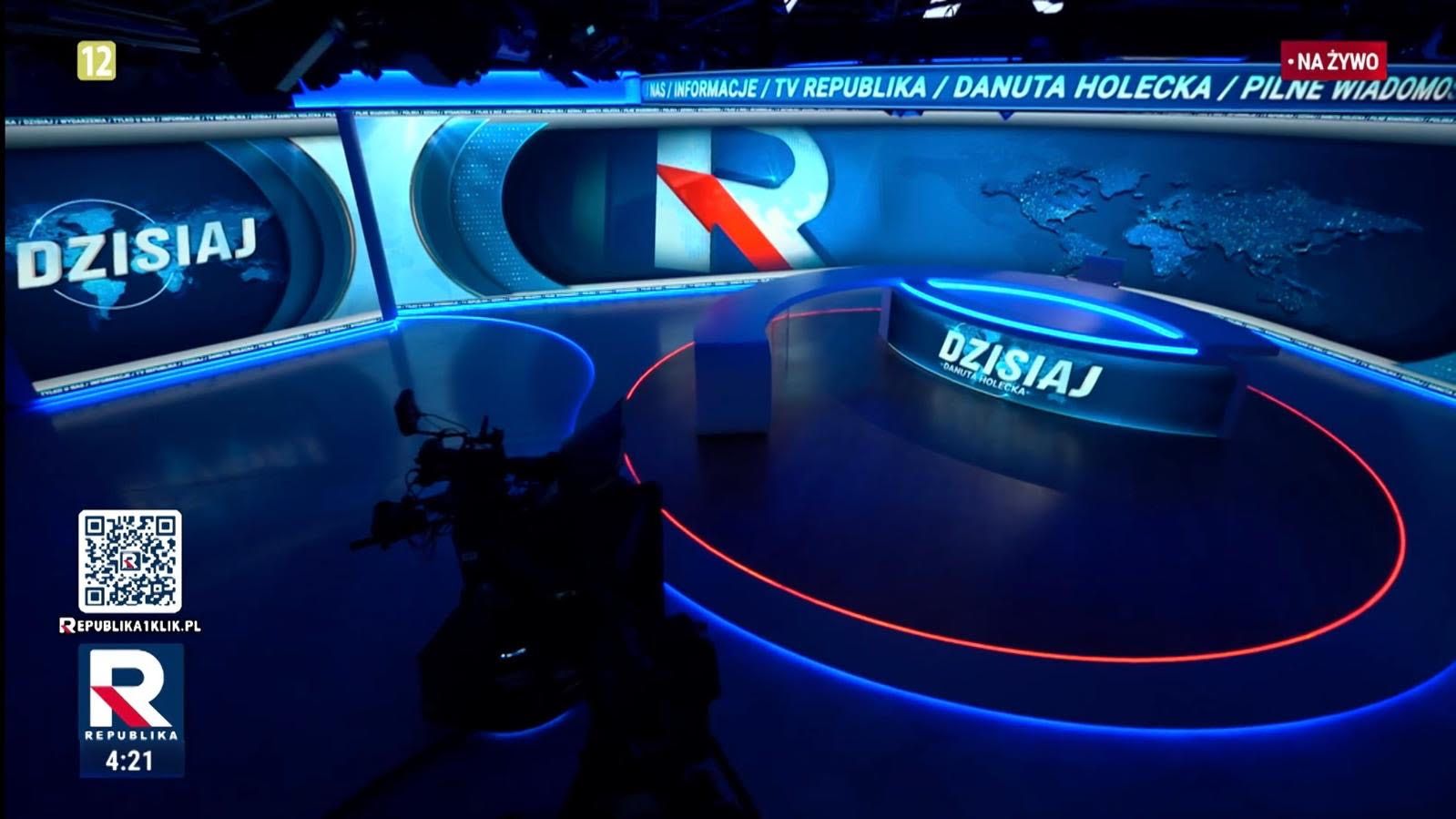 Nowe studio programu "Dzisiaj"