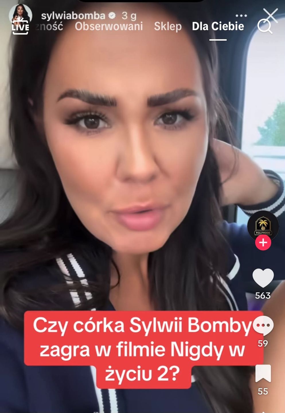 Córka Sylwii Bomby zagra w "Nigdy w życiu"?