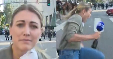 Dziennikarka POSTRZELONA podczas transmisji na żywo! Relacjonowała zamieszki w Los Angeles (WIDEO)