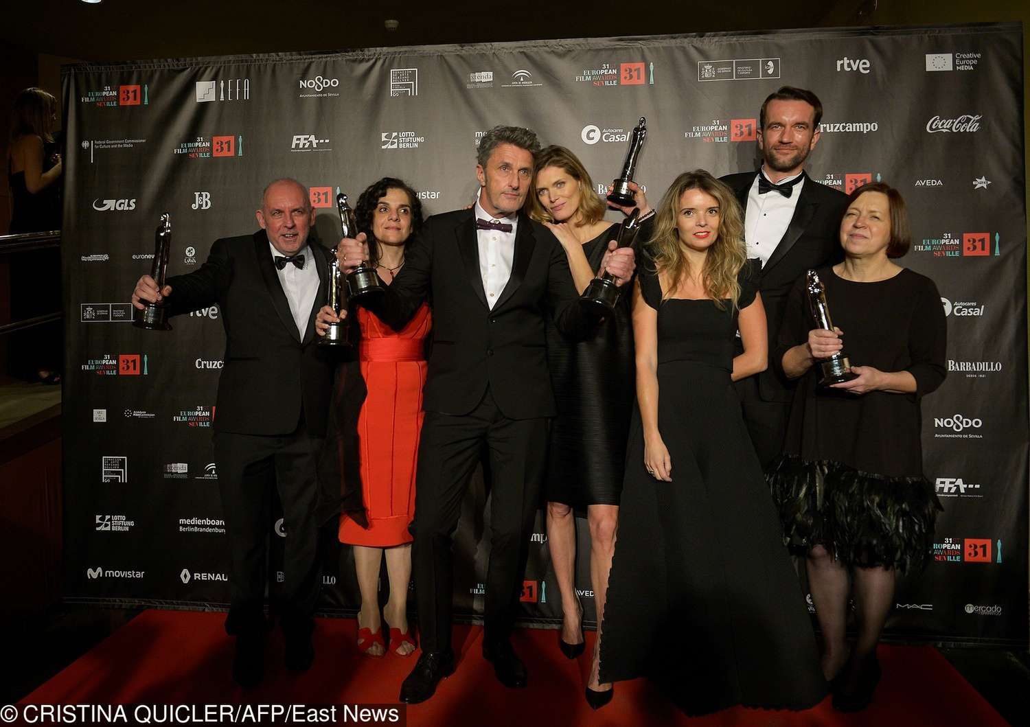 Paweł Pawlikowski z nagrodą za film Zimna wojna – Europejskie Oscary 2018
