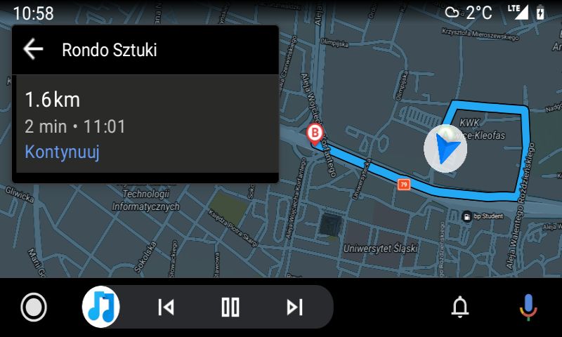 Ciemny motyw jest przyjemny dla oka i nie męczy na dłuższą metę, fot. Oskar Ziomek.