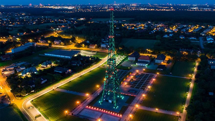 Radiostacja w Gliwicach jest wizytówką miasta.