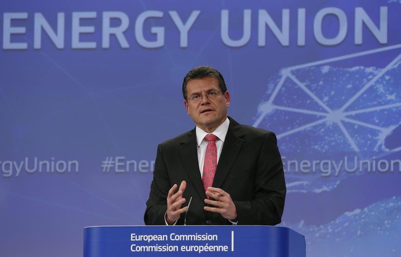 Maros Sefcovic, komisarz unijny ds. energii.