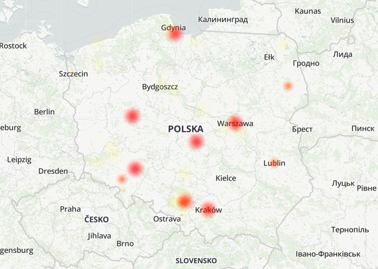 Awaria internetu Netia. Zgłoszenia z wielu miast