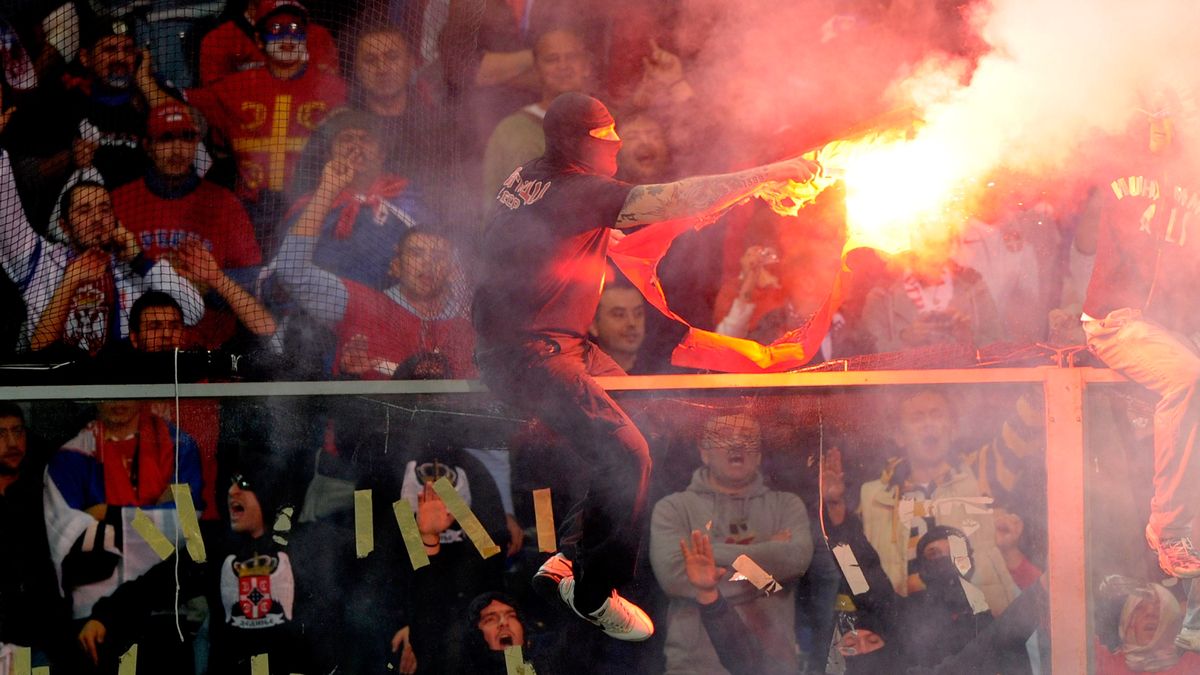 Serbscy chuligani szykują się na EURO 2024