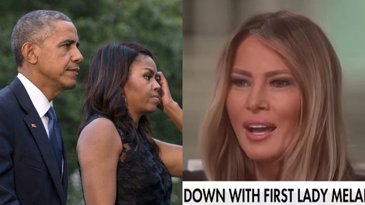 Melania Trump krytykuje Obamów 