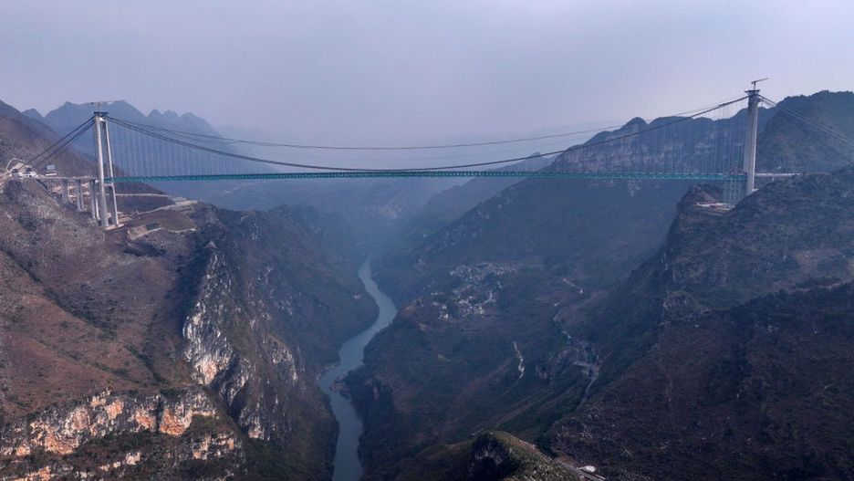 Huajiang Grand Canyon Bridge będzie najwyższym mostem na świecie
