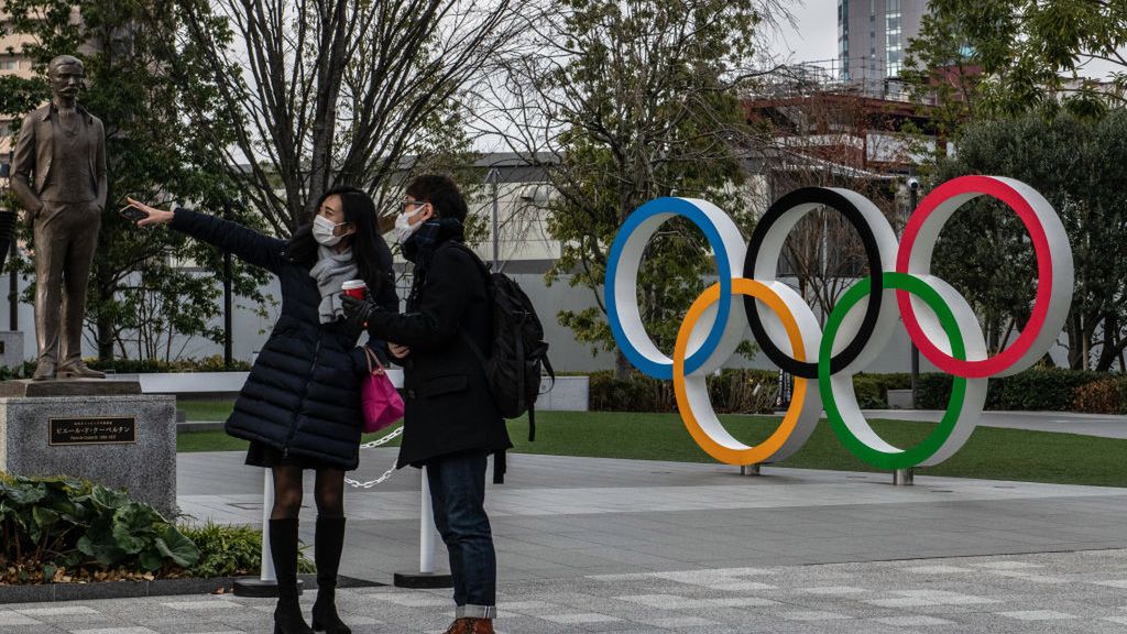 Zdjęcie okładkowe artykułu: Getty Images / Carl Court / Na zdjęciu: skwer olimpijski w Tokio