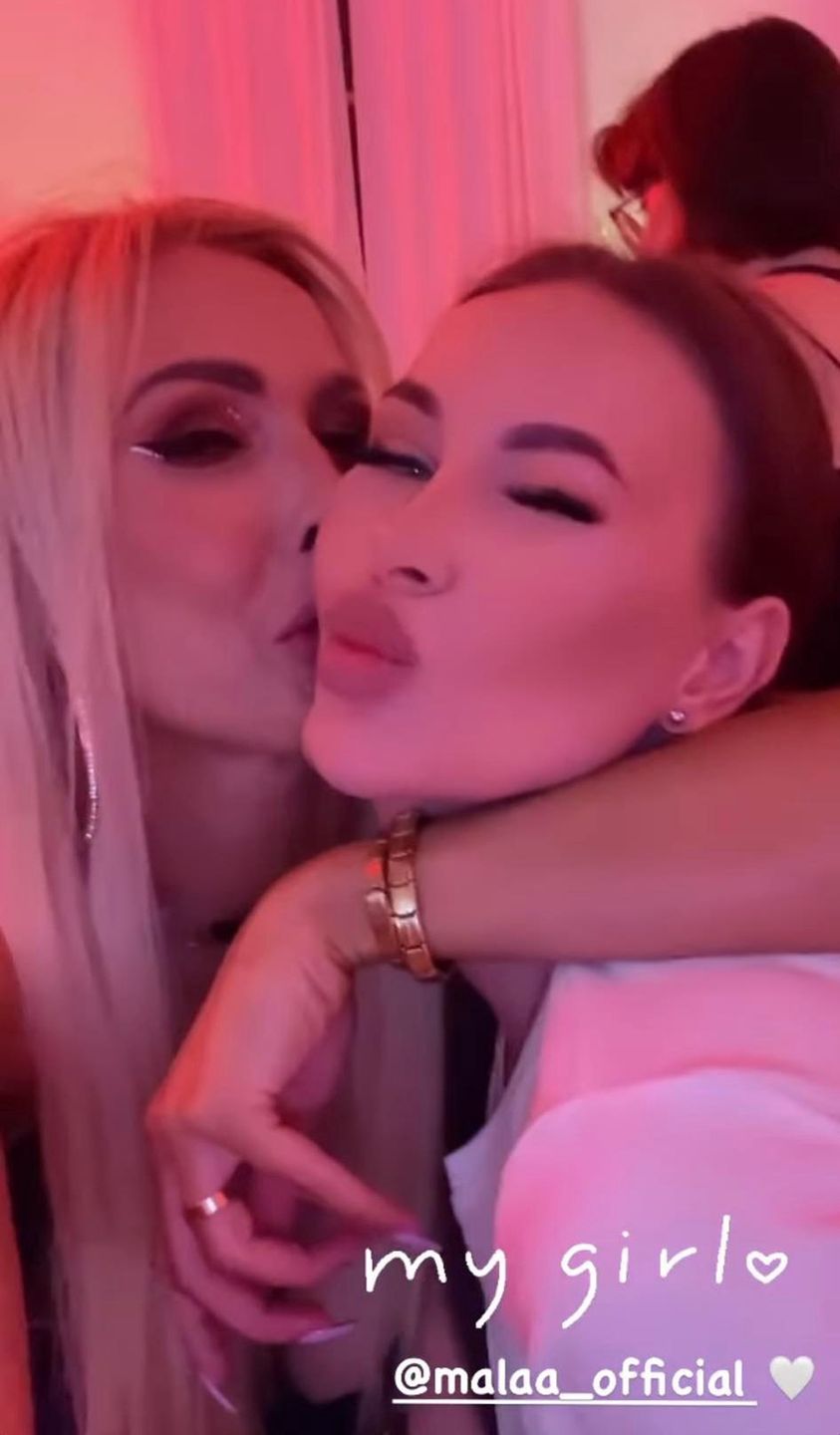 Eliza Trybała na imprezie Wojtka Goli