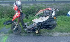 Śląskie. Tragiczny wypadek. Zginął motorowerzysta