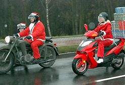 Mikołaje na motorach