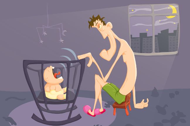 Niewyspanie nie pozostaje bez wpływu na kondycję fizyczną i psychiczną młodych rodziców