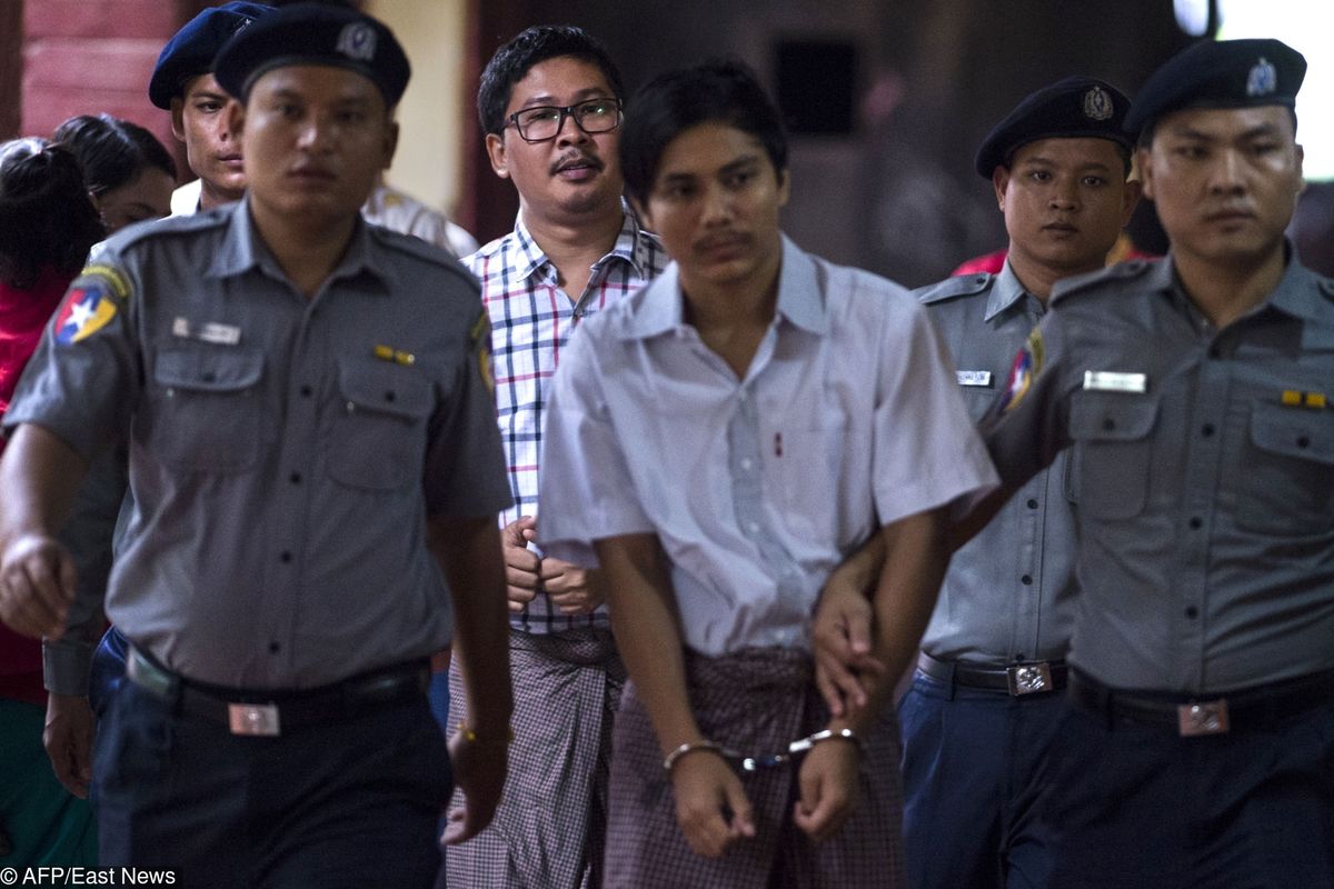 Birma: wkrótce wyrok w sprawie dziennikarzy Agencji Reutera. Test dla wolności prasy