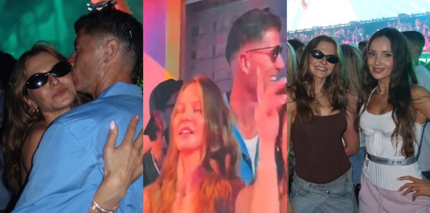 Anna i Robert Lewandowscy szaleją na koncercie Bad Bunny'ego. Trenerka miała swoje pięć minut na telebimie (ZDJĘCIA)