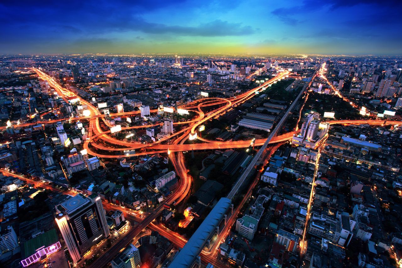 Autostrady w Bangkoku
