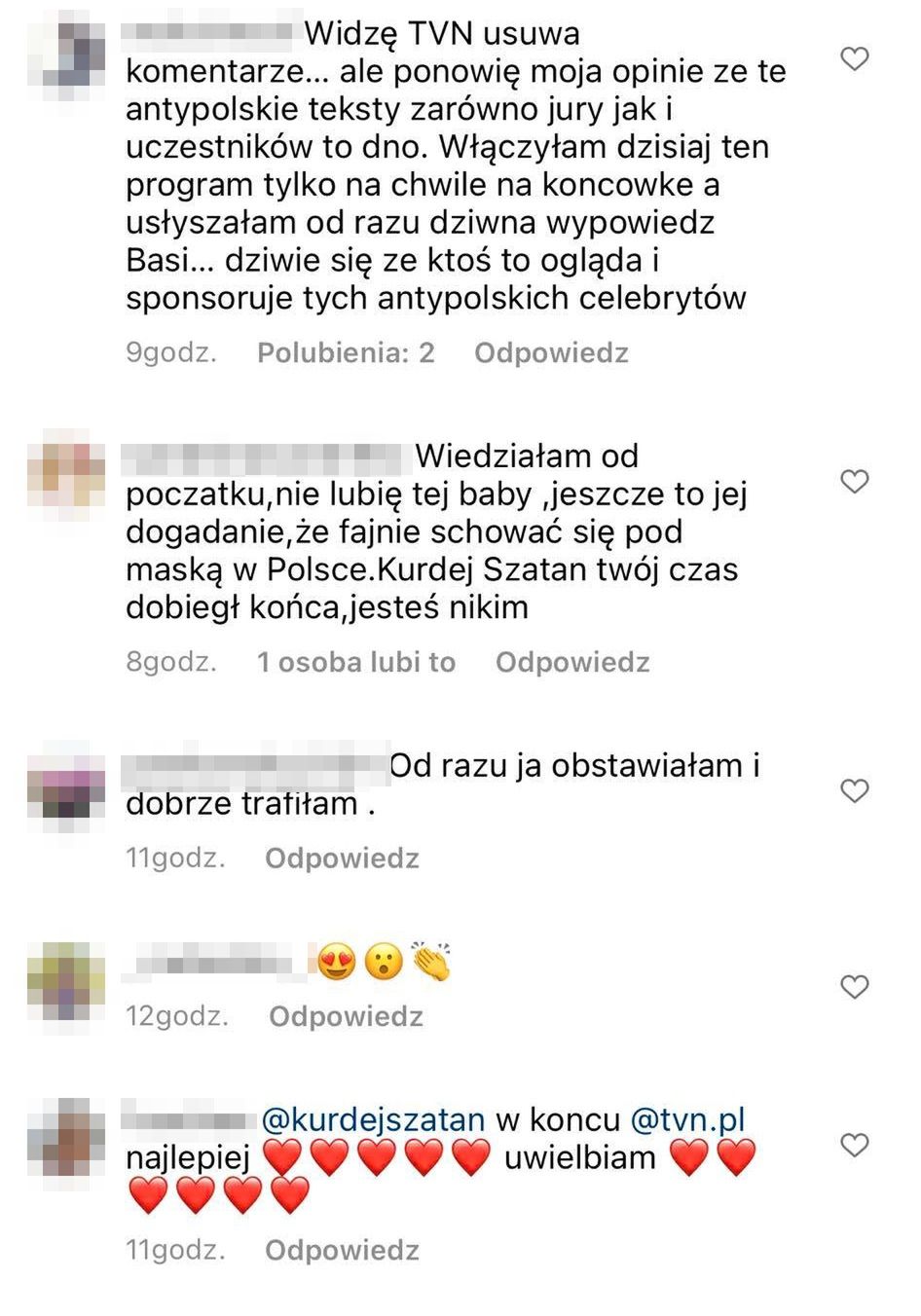 Reakcje internautów na eliminację Ważki