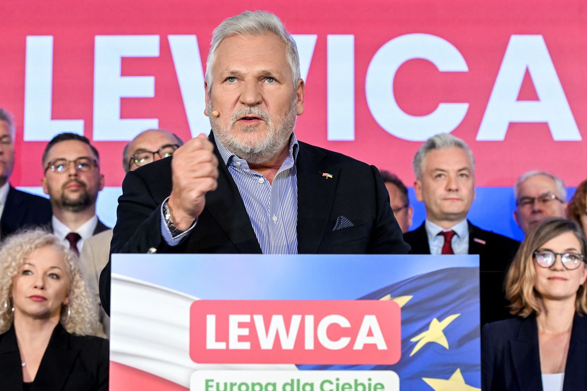 Aleksander Kwaśniewski wystąpił w środę, by zachęcić Polaków do głosowania na Lewicę w wyborach do Europarlamentu