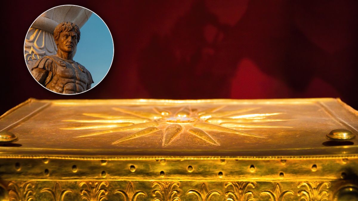 Muzeum Archeologiczne w Werginie, grób króla Macedonii Filipa II