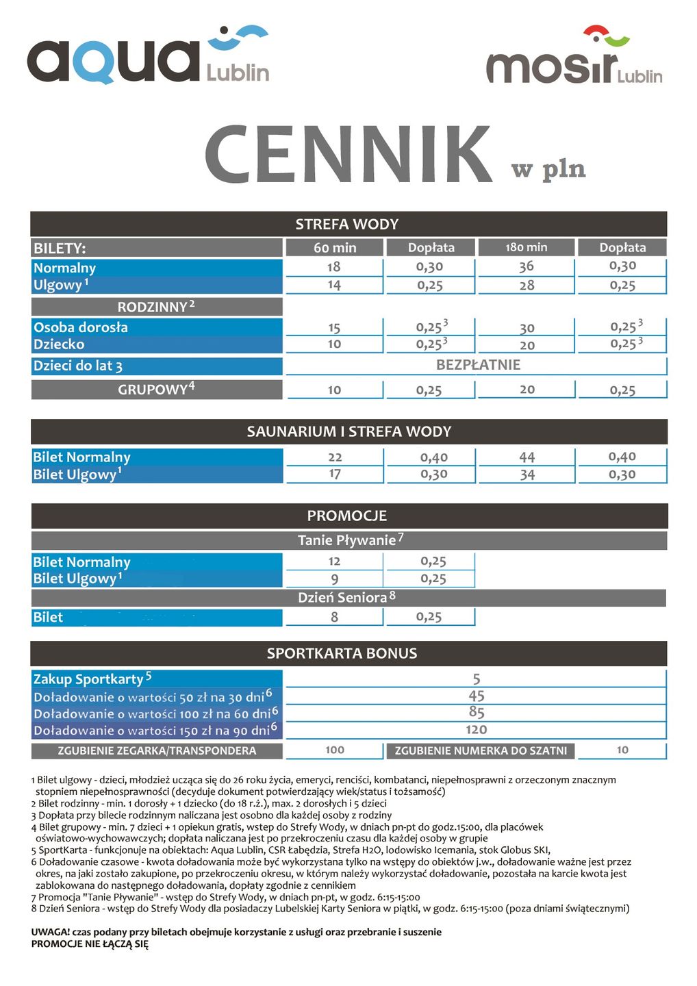 Cennik_Aqua_Lublin_wrzesień