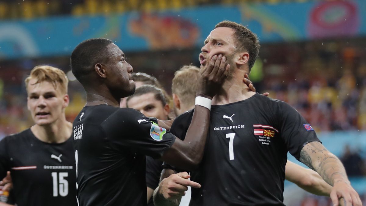 Alaba chwycił Arnautovica za twarz