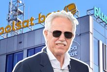 Zygmunt Solorz (fot. EastNews) i siedziba Cyfrowego Polsatu