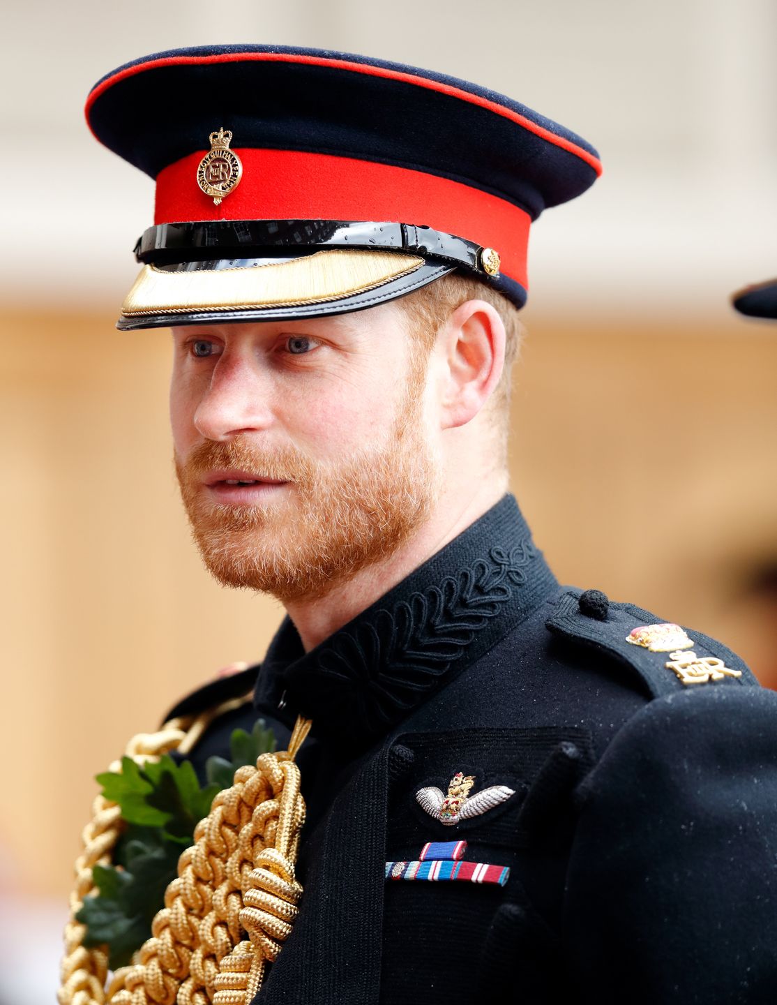 Książę Harry w mundurze 