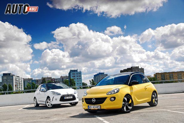Opel Adam Slam 1,4 100 KM vs Citroën DS3 Cabrio 1,6 THP Sport Chic - miejska moda [test autokult.pl]