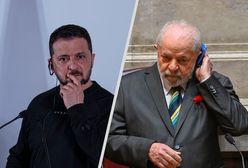 Prezydent Brazylii wzburzony zachowaniem Zełenskiego