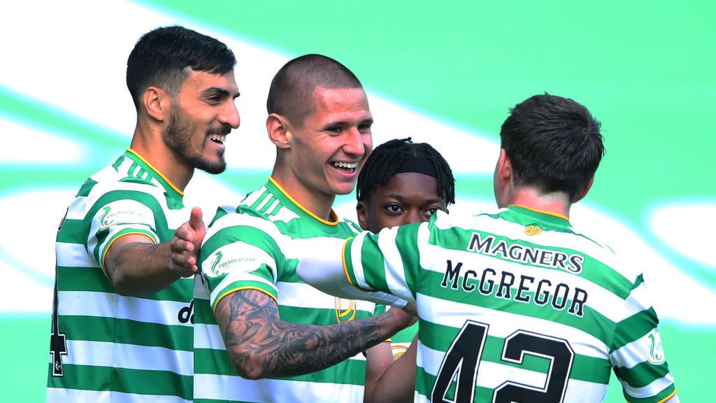Zdjęcie okładkowe artykułu: Getty Images / MacNicol / Na zdjęciu: piłkarze Celticu Glasgow (wśród nich Patryk Klimala)
