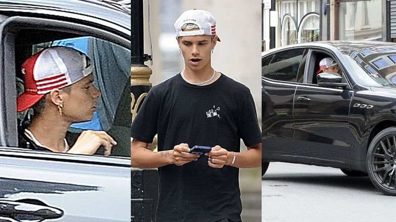 Romeo Beckham mknie przez Londyn w Maserati za pół miliona