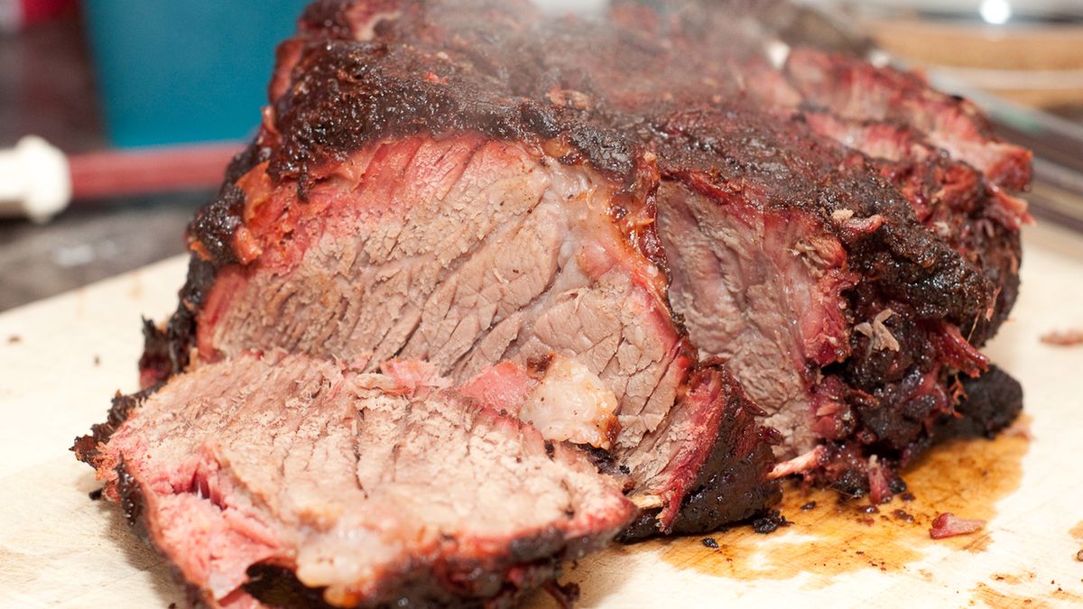 Pieczona łopatka wołowa (mięso i tłuszcz)