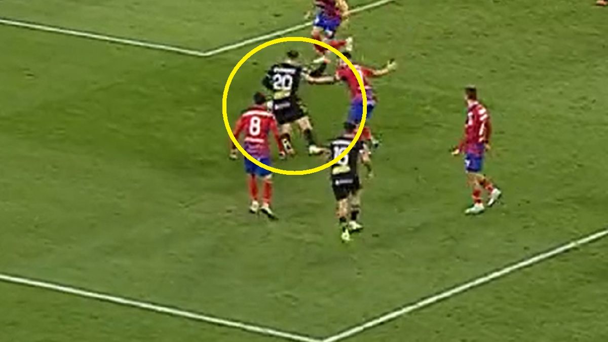 Twitter / Polsat Sport / Na zdjęciu: upadek Janczukowicza