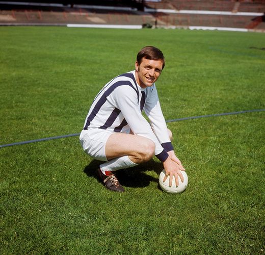 Jeff Astle to uczestnik MŚ 1970 i legenda West Bromwich Albion (fot. Getty Images/Contributor). 