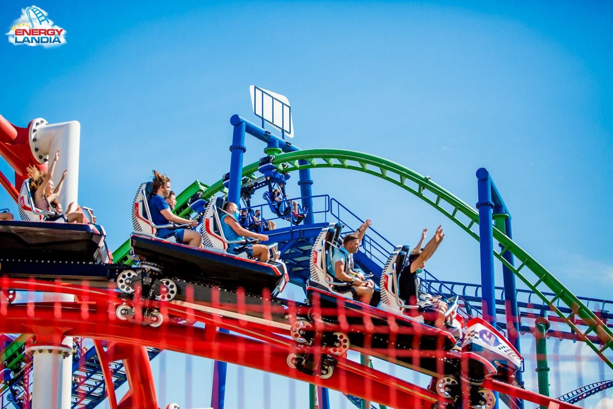 Jedna z atrakcji w parku rozrywki Energylandia