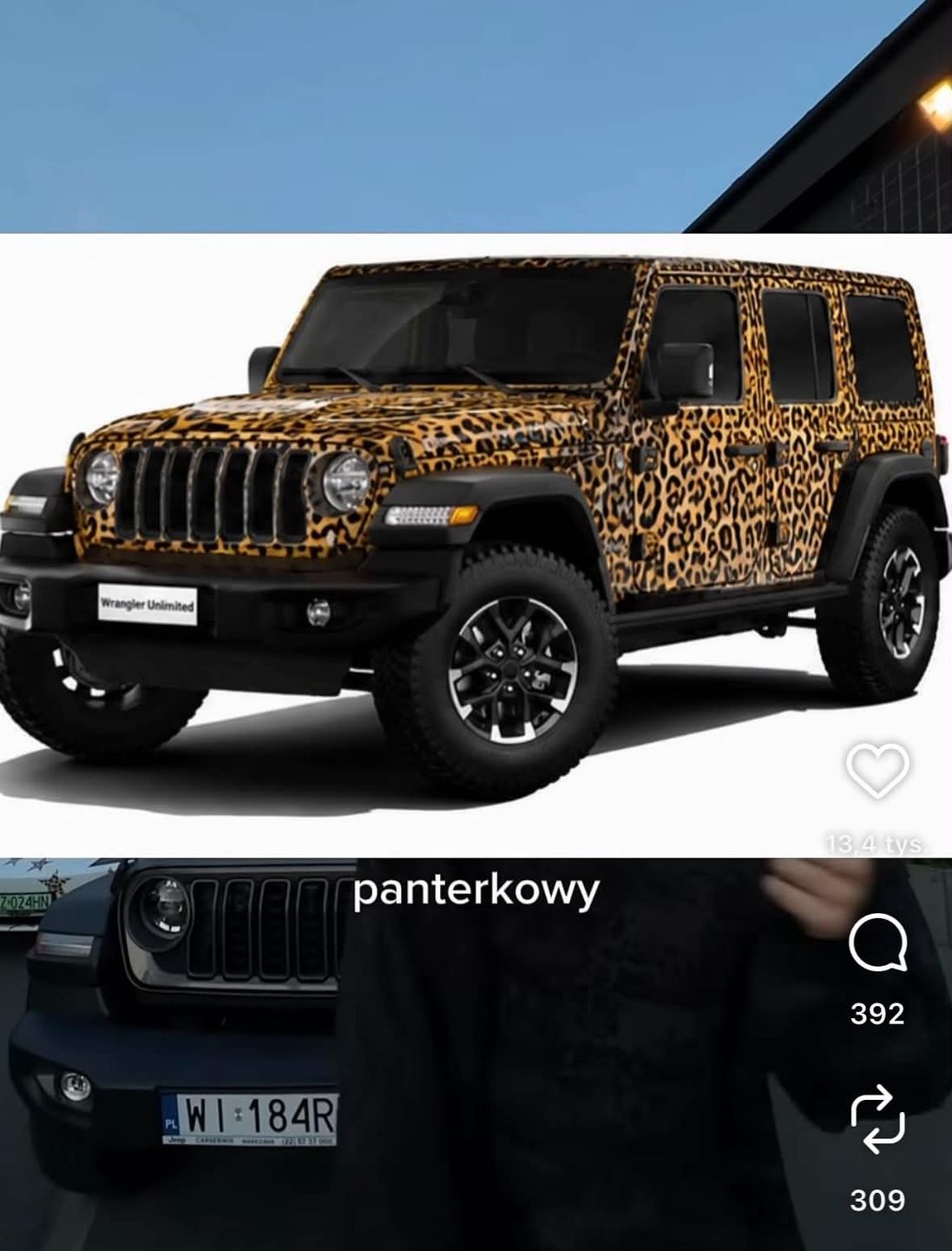 Bagi pokazał nową furę