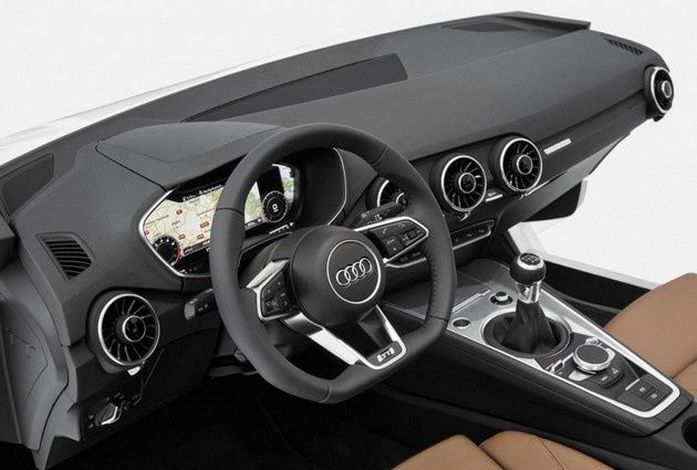 Audi TT 3-gen kokpit
