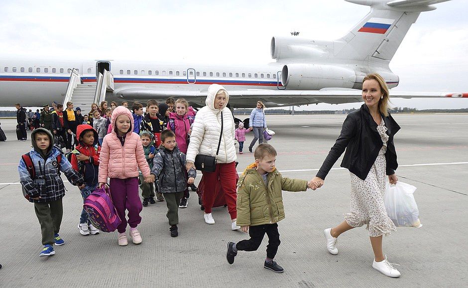 Maria Lwowa-Biełowa wywoziła dzieci samolotem rosyjskiego ministerstwa obrony