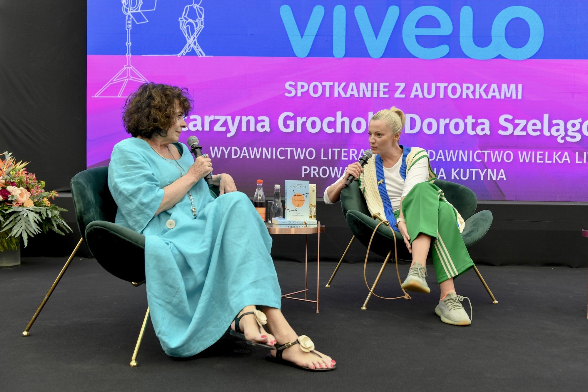 Katarzyna Grochola i Dorota Szelągowska