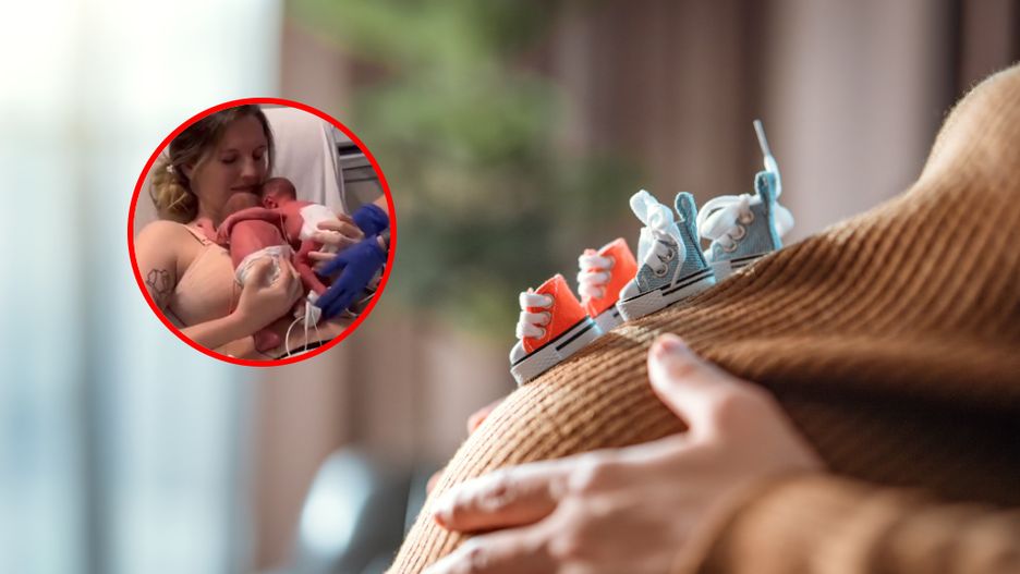 Czy bliźnięta nawiązują więź jeszcze w łonie matki? Ten film jest na to dowodem