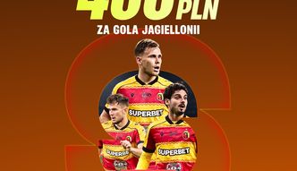 400 zł bonusu za gola Jagiellonii