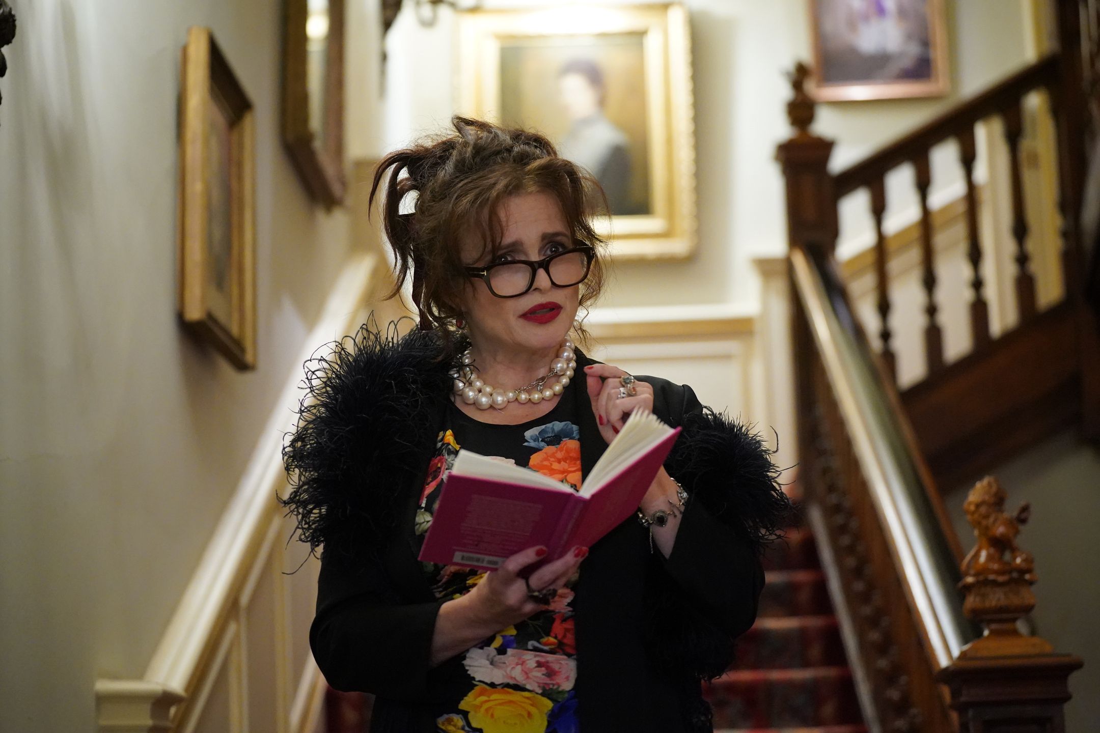 Helena Bonham Carter to przedstawicielka trendu auntiecore
