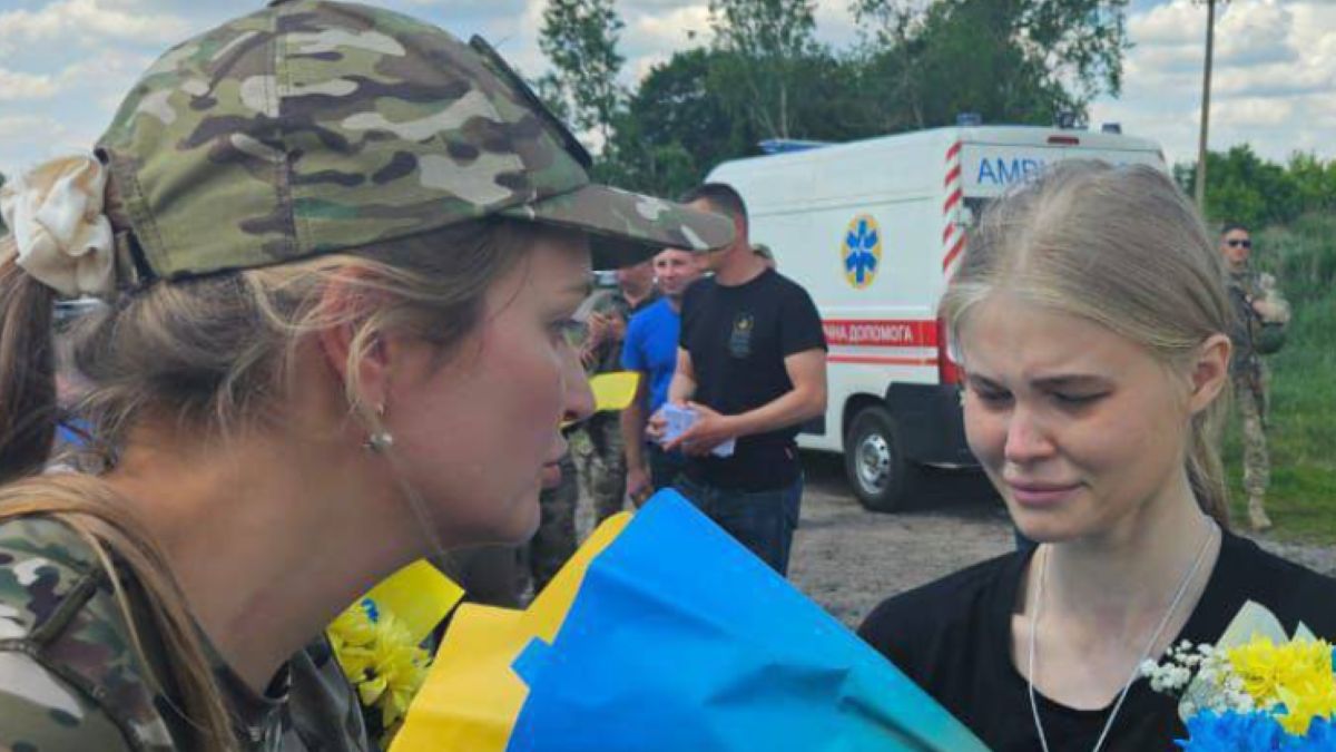 Spędziła dwa lata w rosyjskiej niewoli. Teraz mogła wreszcie zobaczyć się z bliskimi.