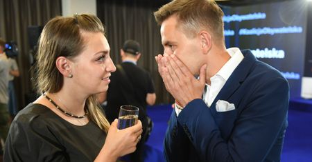 Kinga Gajewska i Arkadiusz Myrcha zostali rodzicami. Polityk zdradził imię dziecka