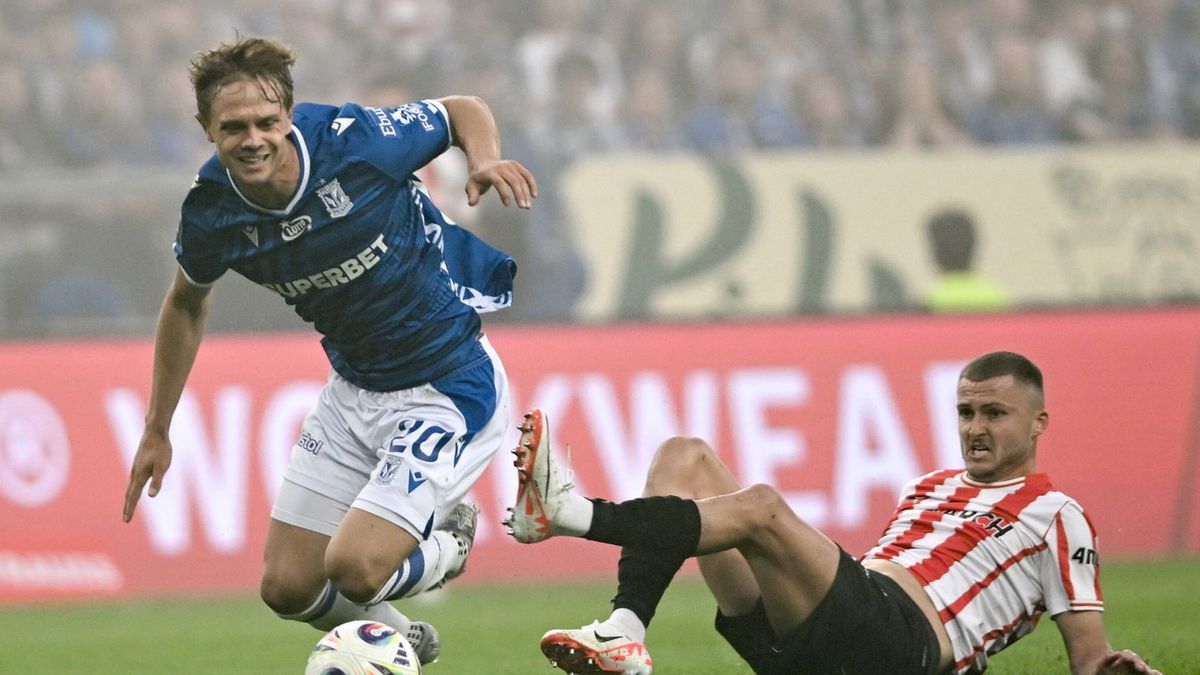 PAP / Jakub Kaczmarczyk / Mecz Lech Poznań - Cracovia